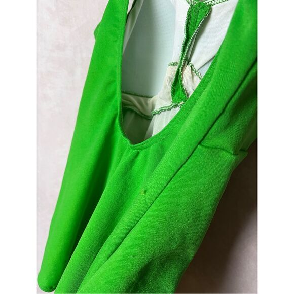 Vintage 1960s Mod Swimsuit Plus Size Swim Alert Pinup Rockabilly One Piece - Picture 5 of 9